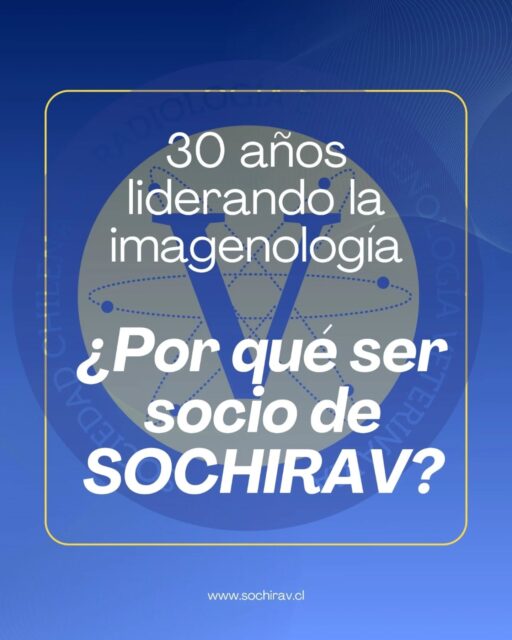 ​¿Sabías que SOCHIRAV es mucho más que radiología y ultrasonido? 🩺✨

​Llevamos 30 años liderando la imagenología veterinaria en Chile, pero si algo nos define de verdad, es la calidad humana de quienes forman esta sociedad. Aquí no solo encuentras respaldo profesional, encuentras una red de apoyo real. 🤝❤️

​¿Por qué deberías unirte a nosotros?
​🔹 Ciencia y Academia: Acceso a nuestra propia Revista de Difusión Científica y becas de desarrollo.
🔹 Factor Diferenciador: Contamos con la guía de socias honorarias diplomadas por la ACVR y ECVDI. 🎓
🔹 Seguridad para tu labor: Convenios en seguros especializados contra robos o daños de equipos. 🛡️
🔹 Red de Contactos: Una comunidad sin fronteras con presencia en todo Chile y Latinoamérica.
🔹 Calidad Humana: Organizamos instancias para compartir, aprender y crecer juntos en un ambiente de excelencia y compañerismo.

​¡Queremos que seas parte de esta historia! Si buscas un lugar donde potenciar tu carrera rodeado de los mejores (y mejores personas), este es tu sitio. 🇨🇱🌎

​¿Quieres más información o saber cómo postular?

📩 Escríbenos directamente a: sochirav@gmail.com

​¡Únete a la excelencia, únete a SOCHIRAV! 🚀

​#VeterinariosChile #ImagenologiaVeterinaria #RadiologiaVeterinaria #Sochirav #MedicinaVeterinaria