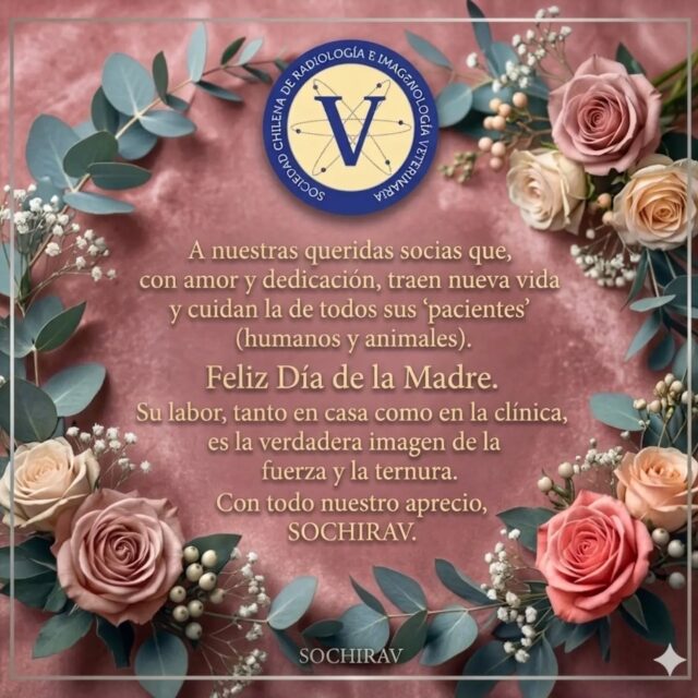 ​Celebramos la vida, la vocación y el amor incondicional.

​A todas nuestras colegas y socias que tienen el maravilloso regalo de ser madres: gracias por inspirarnos con su entrega y profesionalismo tanto en la clínica como en la vida.

​¡Feliz Día de la Madre les desea SOCHIRAV! ✨💐💝

​#Maternidad #MedicinaVeterinaria #SOCHIRAV #Chile