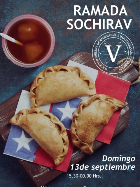 ¡Llegó septiembre, compadres y comadres, y con él nuestra segunda fecha favorita del año! 🇨🇱✨ (Porque la primera es nuestro Congreso, ¡obvio que sí! 😉🩺).

​Se nos viene una tremenda instancia para compartir en patota, vernos las caras fuera de la clínica y celebrar en familia con todos nuestros socios y socias como Dios manda.

​Ojito y muy atentos a las redes, que iremos soltando todos los detalles de nuestra tradicional Ramada SOCHIRAV. Y prepárense, porque como manda la tradición, este año la mocha viene brava: ¿quién se la puede más en el zapateo y la parrilla, el #TeamRayos 🦴⚡ o el #TeamEco 🦇🔊? ¡Hagan sus apuestas!

​Vayan agendando:
🗓️ Domingo 13 de septiembre
⏰ 15:30 a 00:00 hrs.
🥟 Empanadas, choripán, chicha, parrilla vegana, música en vivo, juegos típicos y mucho más.

​¡Afirmen los transductores y dejen el delantal colgado, que nos vemos para brindar con tutti! 🇨🇱🩻🥂

​#SOCHIRAV #FiestasPatrias #VeterinariaChile